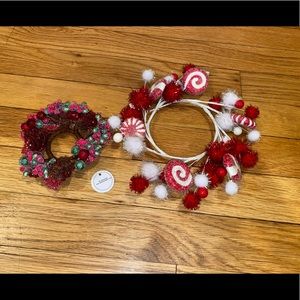 Christmas candle decoration